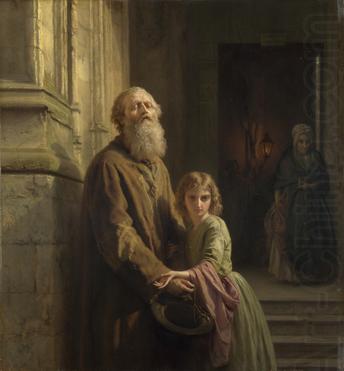 Josephus Laurentius Dyckmans The Blind Beggar china oil painting image